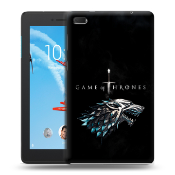 Силиконовый чехол на Lenovo Tab E7 с принтом Игра Престолов Game Thrones