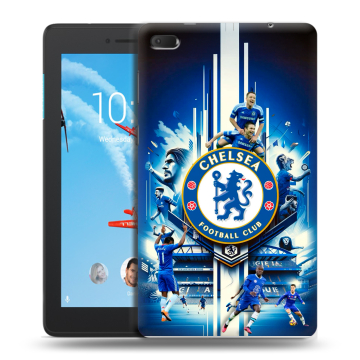Силиконовый чехол на Lenovo Tab E7 с принтом Chelsea Челси Силиконовый чехол на Lenovo Tab E7 с принтом Chelsea Челси