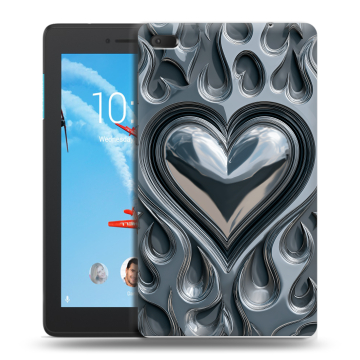 Силиконовый чехол на Lenovo Tab E7 с принтом Y2K