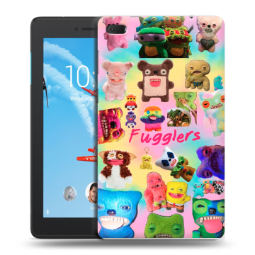 Силиконовый чехол на Lenovo Tab E7 с принтом Флагер Fuggler Силиконовый чехол на Lenovo Tab E7 с принтом Флагер Fuggler