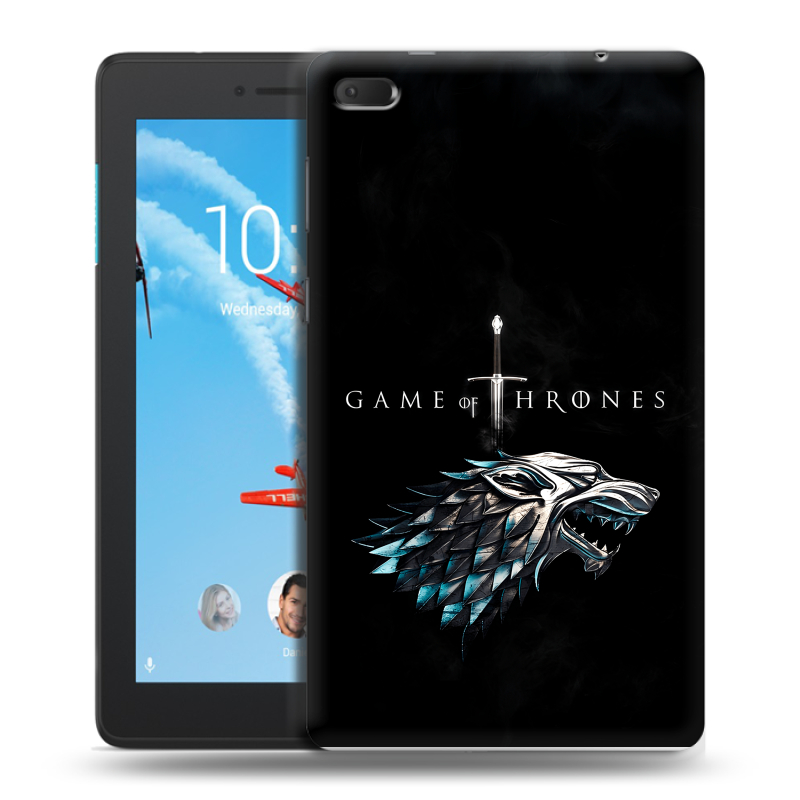 Силиконовый чехол на Lenovo Tab E7 с принтом Игра Престолов Game Thrones Силиконовый чехол на Lenovo Tab E7 с принтом Игра Престолов Game Thrones