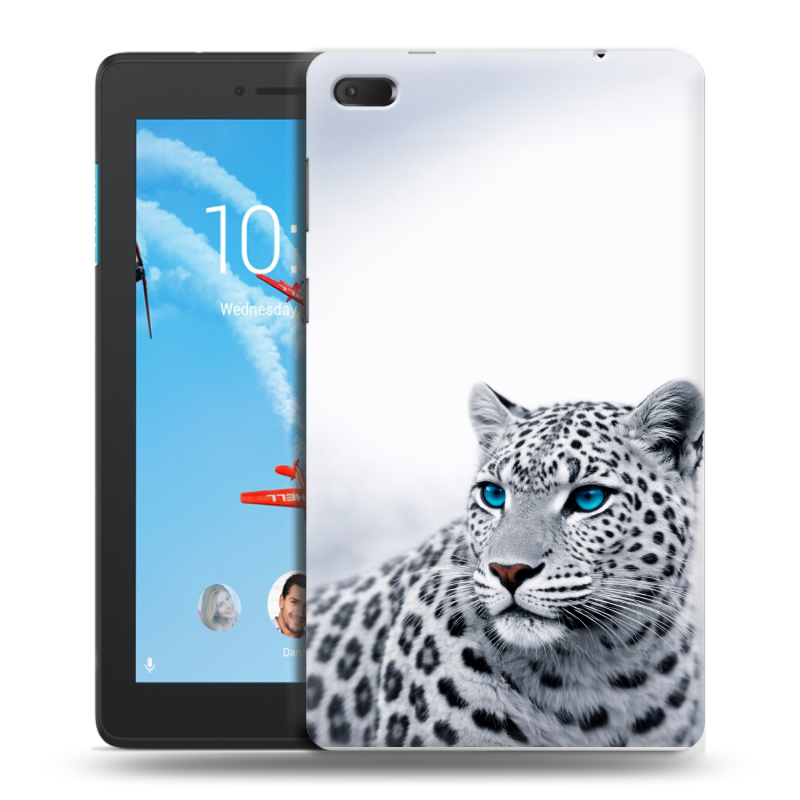 Силиконовый чехол на Lenovo Tab E7 с принтом женский Силиконовый чехол на Lenovo Tab E7 с принтом женский