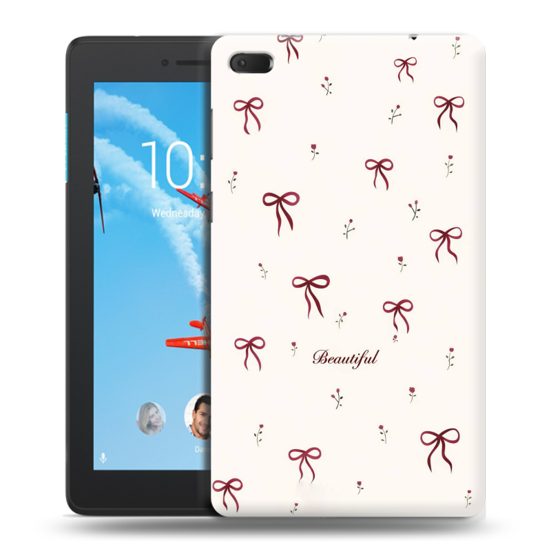 Силиконовый чехол на Lenovo Tab E7 с принтом для девочек Силиконовый чехол на Lenovo Tab E7 с принтом для девочек