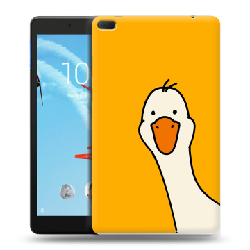 Силиконовый чехол на Lenovo Tab E8 с принтом Утка Силиконовый чехол на Lenovo Tab E8 с принтом Утка
