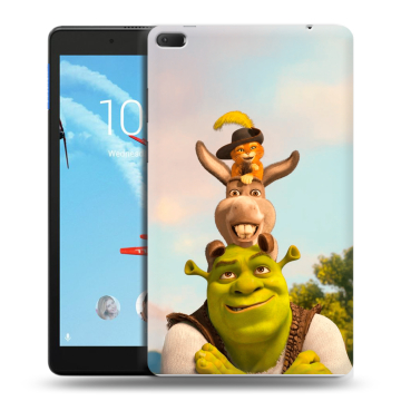 Силиконовый чехол на Lenovo Tab E8 с принтом Шрек Shrek
