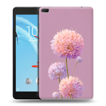 Силиконовый чехол на Lenovo Tab E8 с принтом Цветы