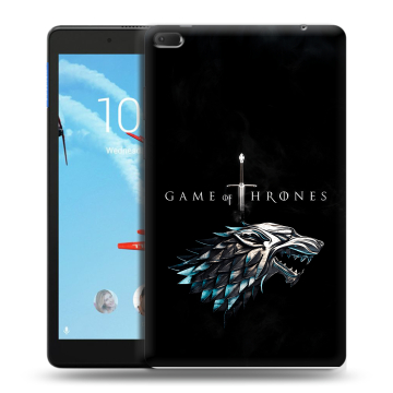 Силиконовый чехол на Lenovo Tab E8 с принтом Игра Престолов Game Thrones