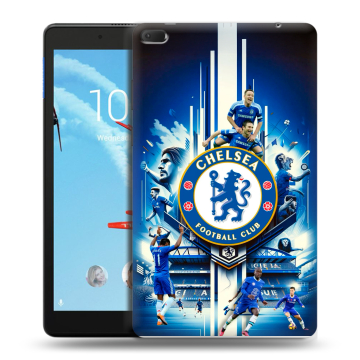 Силиконовый чехол на Lenovo Tab E8 с принтом Chelsea Челси