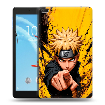 Силиконовый чехол на Lenovo Tab E8 с принтом Naruto Наруто