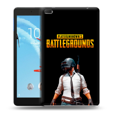 Силиконовый чехол на Lenovo Tab E8 с принтом PUGB ПАГБ