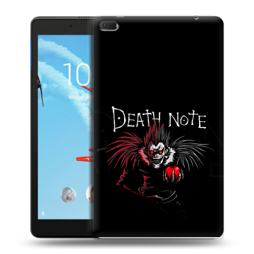 Силиконовый чехол на Lenovo Tab E8 с принтом Death note Тетрадь смерти Силиконовый чехол на Lenovo Tab E8 с принтом Death note Тетрадь смерти