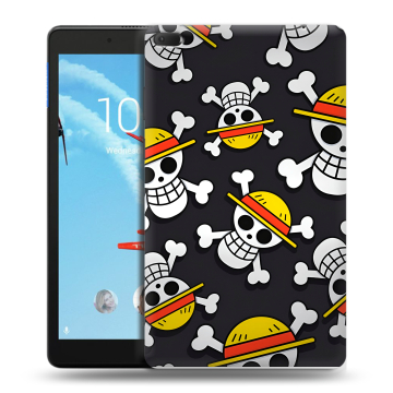 Силиконовый чехол на Lenovo Tab E8 с принтом One Piece Ван Пис