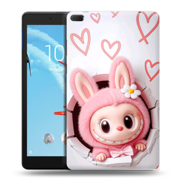 Силиконовый чехол на Lenovo Tab E8 с принтом Labubu Лабубу