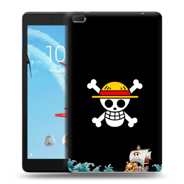 Силиконовый чехол на Lenovo Tab E8 с принтом One Piece Ван Пис