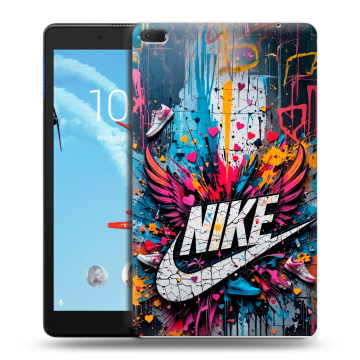 Силиконовый чехол на Lenovo Tab E8 с принтом Nike Найк Силиконовый чехол на Lenovo Tab E8 с принтом Nike Найк