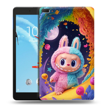 Силиконовый чехол на Lenovo Tab E8 с принтом Labubu Лабубу Силиконовый чехол на Lenovo Tab E8 с принтом Labubu Лабубу