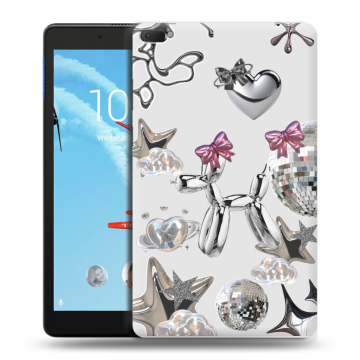 Силиконовый чехол на Lenovo Tab E8 с принтом Y2K
