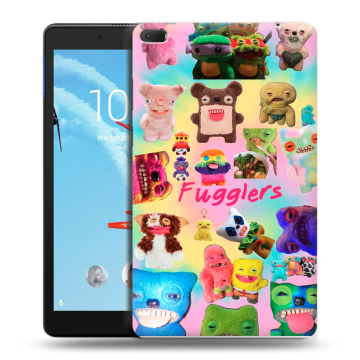 Силиконовый чехол на Lenovo Tab E8 с принтом Флагер Fuggler