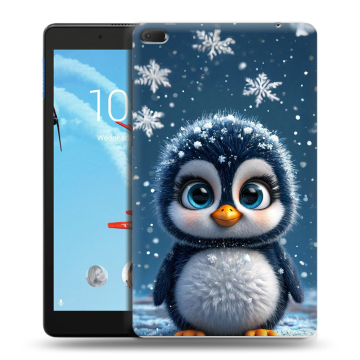 Силиконовый чехол на Lenovo Tab E8 с принтом Новый год