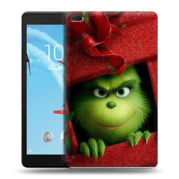 Силиконовый чехол на Lenovo Tab E8 с принтом Новый год