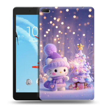Силиконовый чехол на Lenovo Tab E8 с принтом Новый год Силиконовый чехол на Lenovo Tab E8 с принтом Новый год