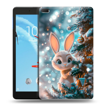 Силиконовый чехол на Lenovo Tab E8 с принтом Новый год Силиконовый чехол на Lenovo Tab E8 с принтом Новый год