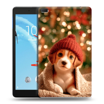 Силиконовый чехол на Lenovo Tab E8 с принтом Новый год Силиконовый чехол на Lenovo Tab E8 с принтом Новый год