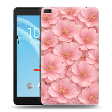 Силиконовый чехол на Lenovo Tab E8 с принтом женский