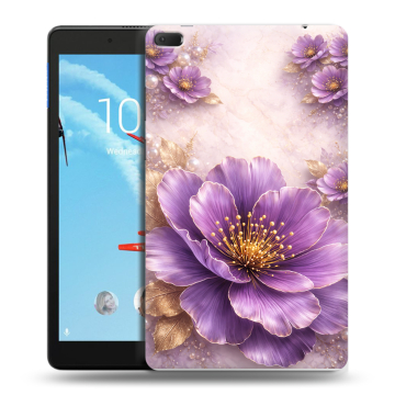 Силиконовый чехол на Lenovo Tab E8 с принтом женский