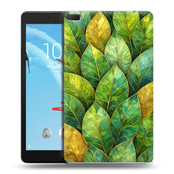 Силиконовый чехол на Lenovo Tab E8 с принтом женский