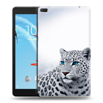 Силиконовый чехол на Lenovo Tab E8 с принтом женский