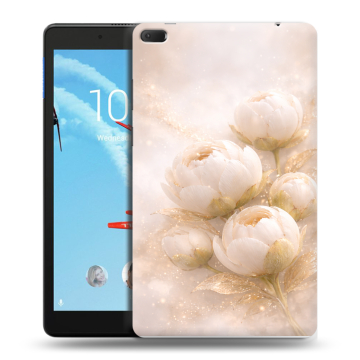 Силиконовый чехол на Lenovo Tab E8 с принтом женский