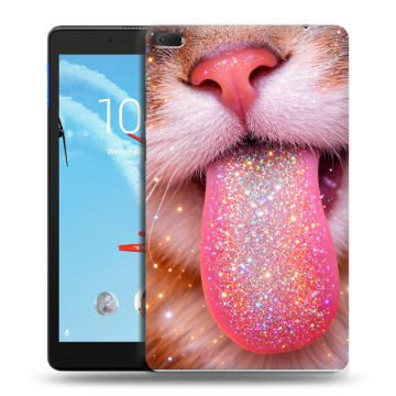 Силиконовый чехол на Lenovo Tab E8 с принтом для девочек
