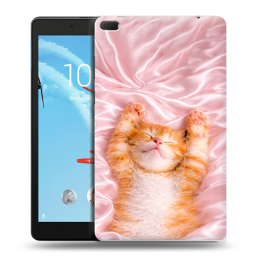 Силиконовый чехол на Lenovo Tab E8 с принтом женский