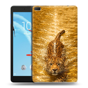 Силиконовый чехол на Lenovo Tab E8 с принтом женский