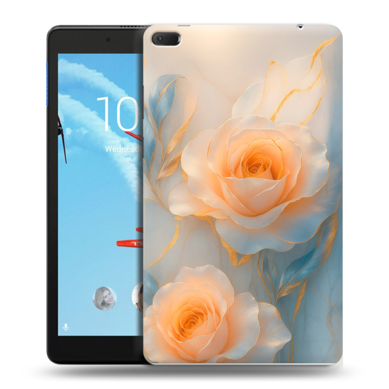 Силиконовый чехол на Lenovo Tab E8 с принтом Женский Силиконовый чехол на Lenovo Tab E8 с принтом Женский