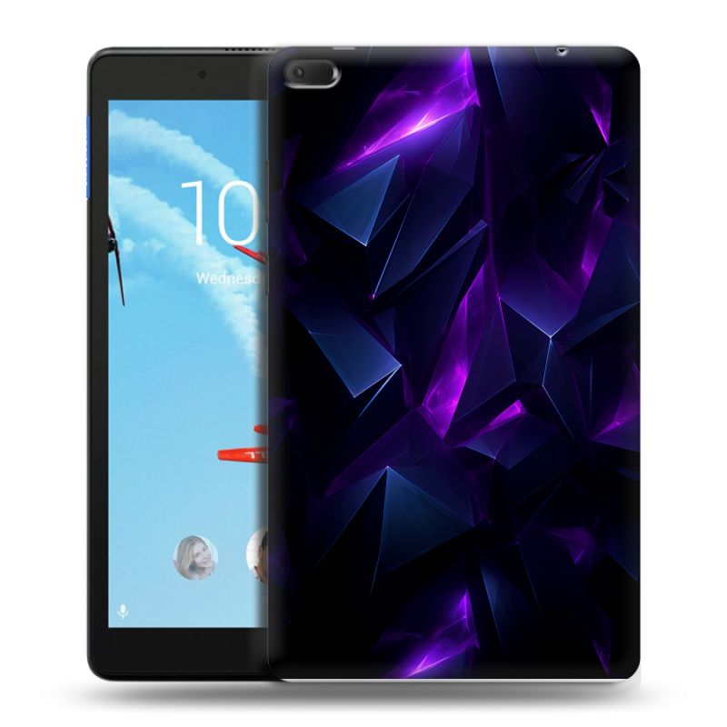 Силиконовый чехол на Lenovo Tab E8 с принтом Абстракиция Силиконовый чехол на Lenovo Tab E8 с принтом Абстракиция
