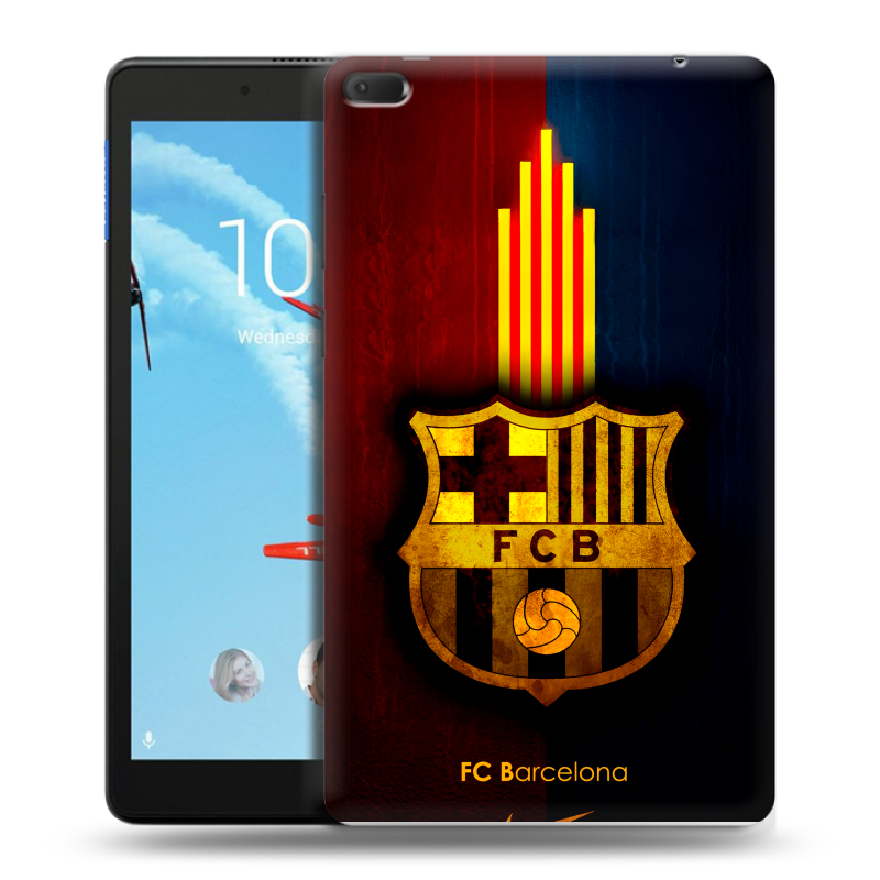 Силиконовый чехол на Lenovo Tab E8 с принтом Барселона Barcelona Силиконовый чехол на Lenovo Tab E8 с принтом Барселона Barcelona