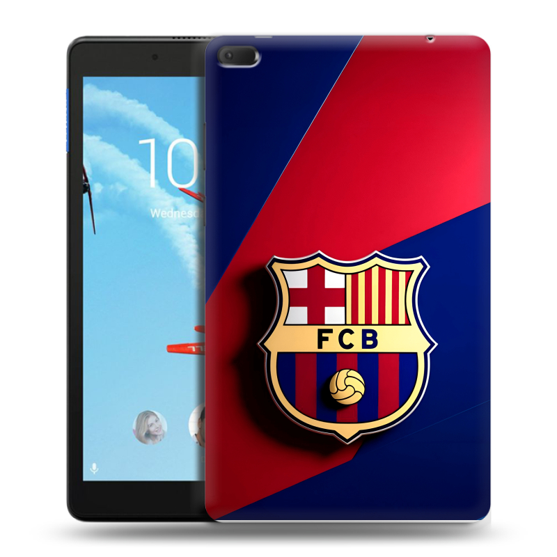 Силиконовый чехол на Lenovo Tab E8 с принтом Барселона Barcelona Силиконовый чехол на Lenovo Tab E8 с принтом Барселона Barcelona
