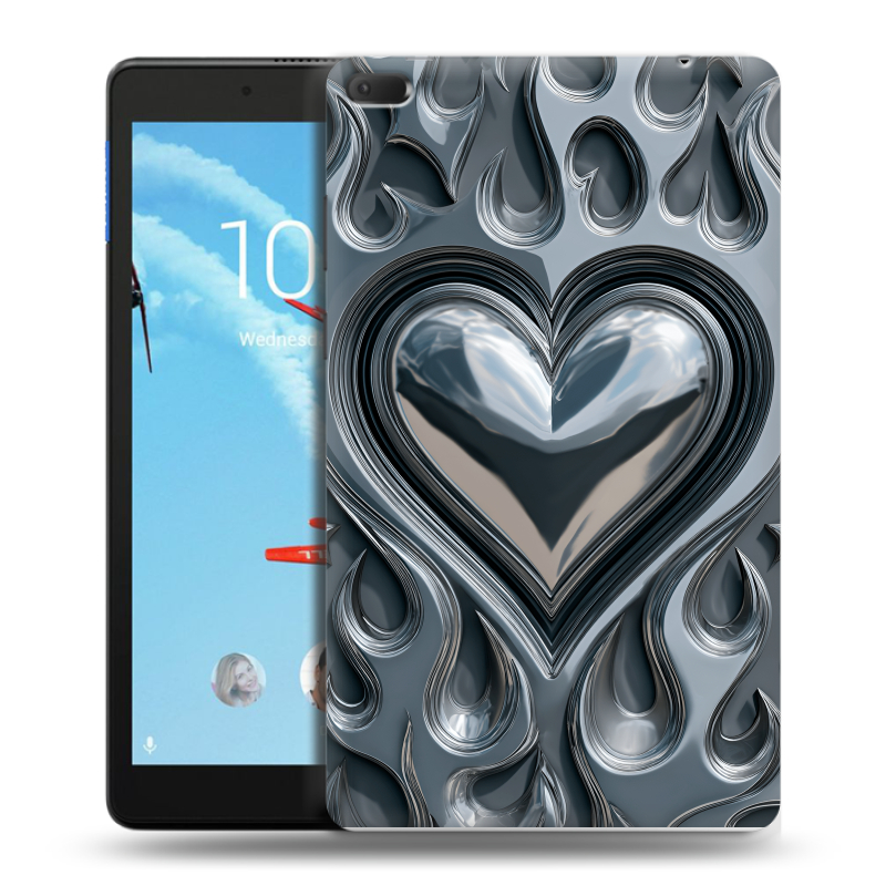Силиконовый чехол на Lenovo Tab E8 с принтом Y2K Силиконовый чехол на Lenovo Tab E8 с принтом Y2K