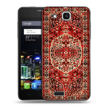 Пластиковый чехол на Alcatel One Touch Idol Ultra с принтом Ковер Пластиковый чехол на Alcatel One Touch Idol Ultra с принтом Ковер