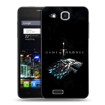 Пластиковый чехол на Alcatel One Touch Idol Ultra с принтом Игра Престолов Game Thrones Пластиковый чехол на Alcatel One Touch Idol Ultra с принтом Игра Престолов Game Thrones
