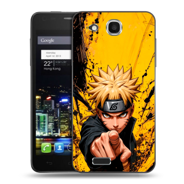 Пластиковый чехол на Alcatel One Touch Idol Ultra с принтом Naruto Наруто Пластиковый чехол на Alcatel One Touch Idol Ultra с принтом Naruto Наруто