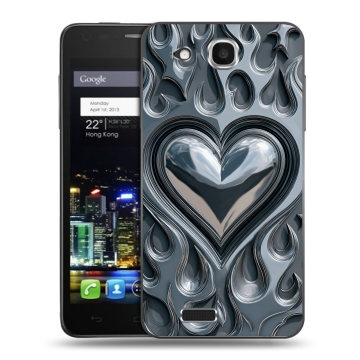 Пластиковый чехол на Alcatel One Touch Idol Ultra с принтом Y2K Пластиковый чехол на Alcatel One Touch Idol Ultra с принтом Y2K