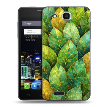 Пластиковый чехол на Alcatel One Touch Idol Ultra с принтом женский Пластиковый чехол на Alcatel One Touch Idol Ultra с принтом женский