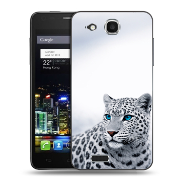 Пластиковый чехол на Alcatel One Touch Idol Ultra с принтом женский Пластиковый чехол на Alcatel One Touch Idol Ultra с принтом женский