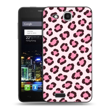 Пластиковый чехол на Alcatel One Touch Idol Ultra с принтом для девочек Пластиковый чехол на Alcatel One Touch Idol Ultra с принтом для девочек