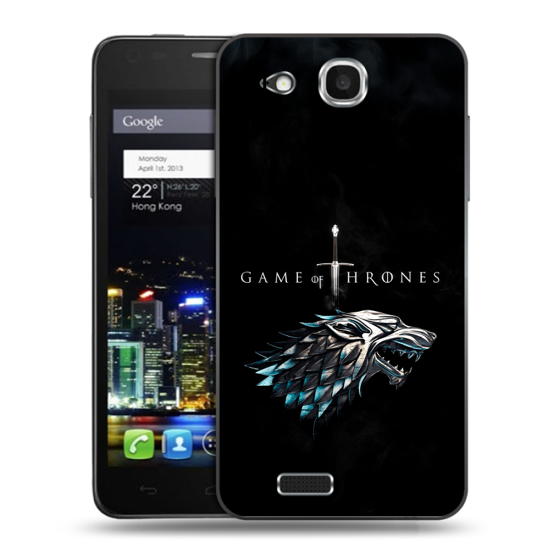 Пластиковый чехол на Alcatel One Touch Idol Ultra с принтом Игра Престолов Game Thrones Пластиковый чехол на Alcatel One Touch Idol Ultra с принтом Игра Престолов Game Thrones