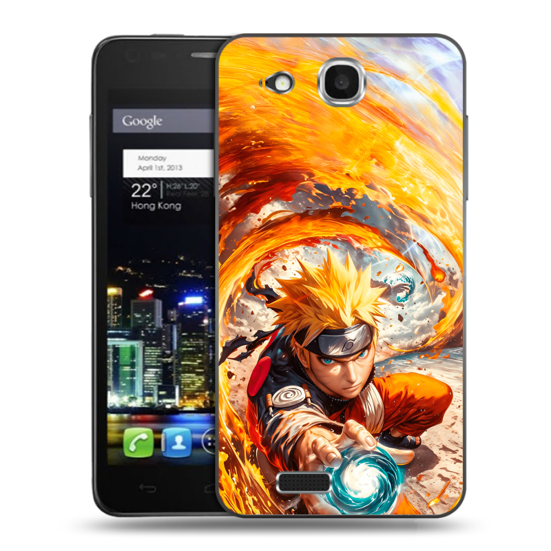 Пластиковый чехол на Alcatel One Touch Idol Ultra с принтом Аниме Наруто Naruto Пластиковый чехол на Alcatel One Touch Idol Ultra с принтом Аниме Наруто Naruto