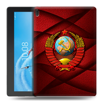 Силиконовый чехол на планшета Lenovo Tab E10 с принтом Герб СССР Силиконовый чехол на планшета Lenovo Tab E10 с принтом Герб СССР